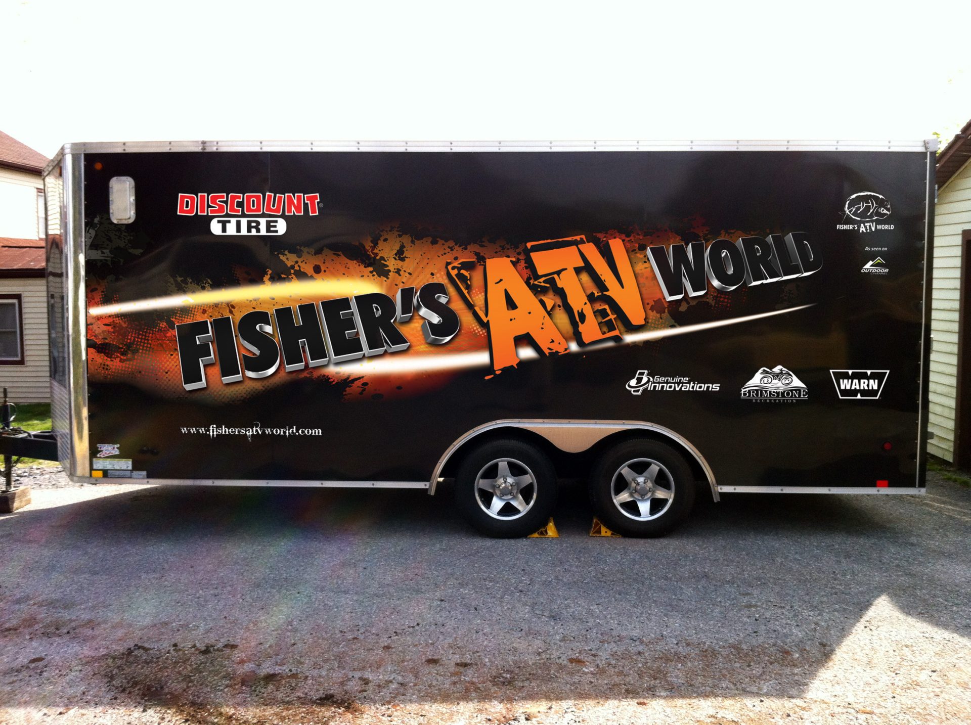 Fisher's ATV World Trailer